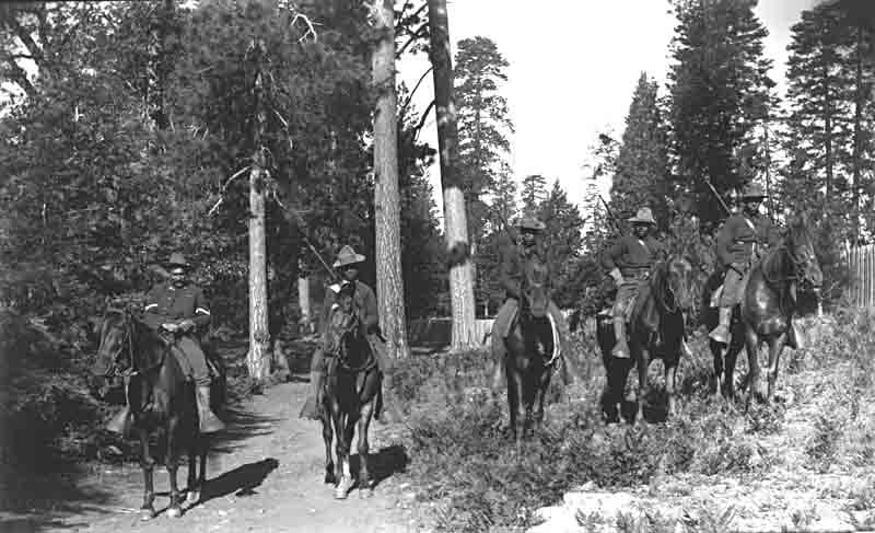 24th Mounted Infantry, Yosemite