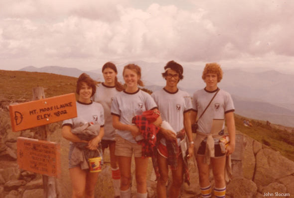 Cara Burns' crew 1980