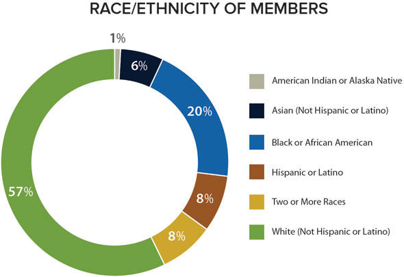 Race/Ethinicity of SCA Members
