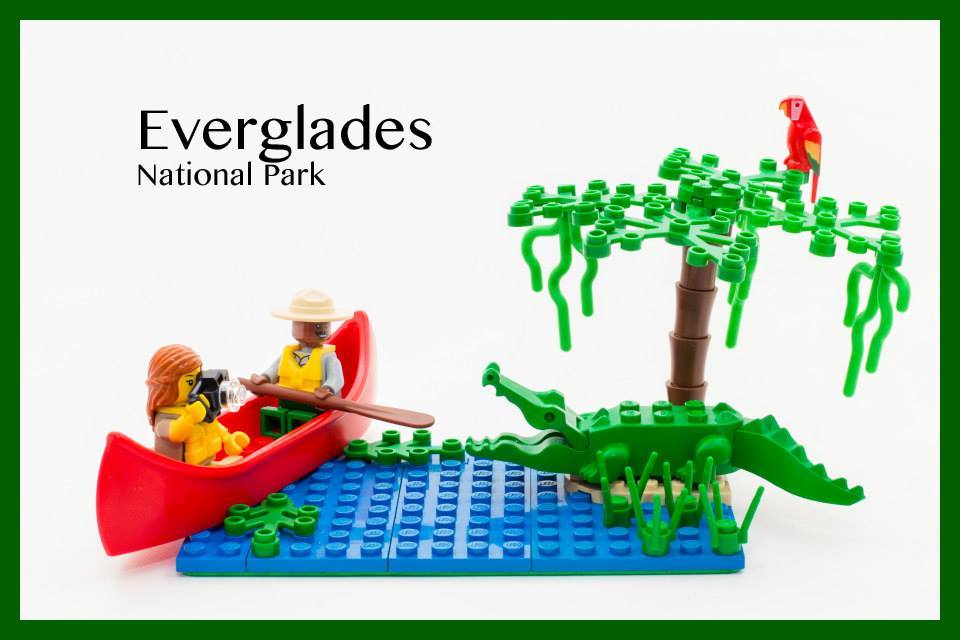 Everglades National Park NPS LEGO set by Park Ranger Gavin Gardner.