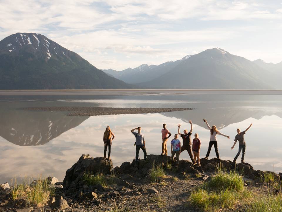 SCS's Alaska Regional Crew enjoying the scenery